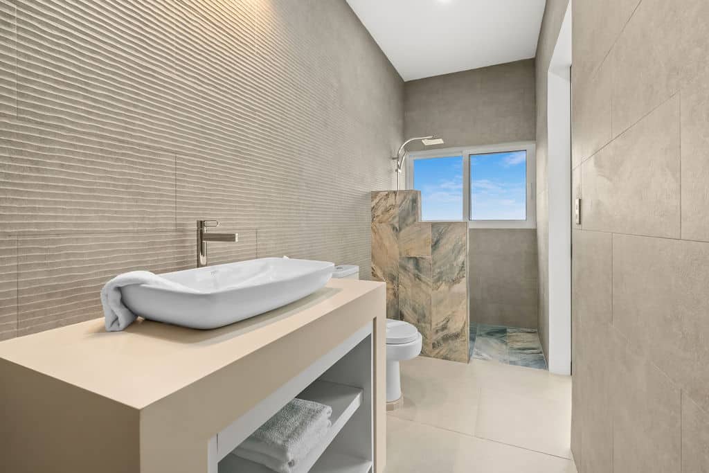 Bedroom 4 Casita Stone Vessel Sink Ensuite